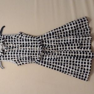 Kate Spade Island stamp sleeveless shirtdress